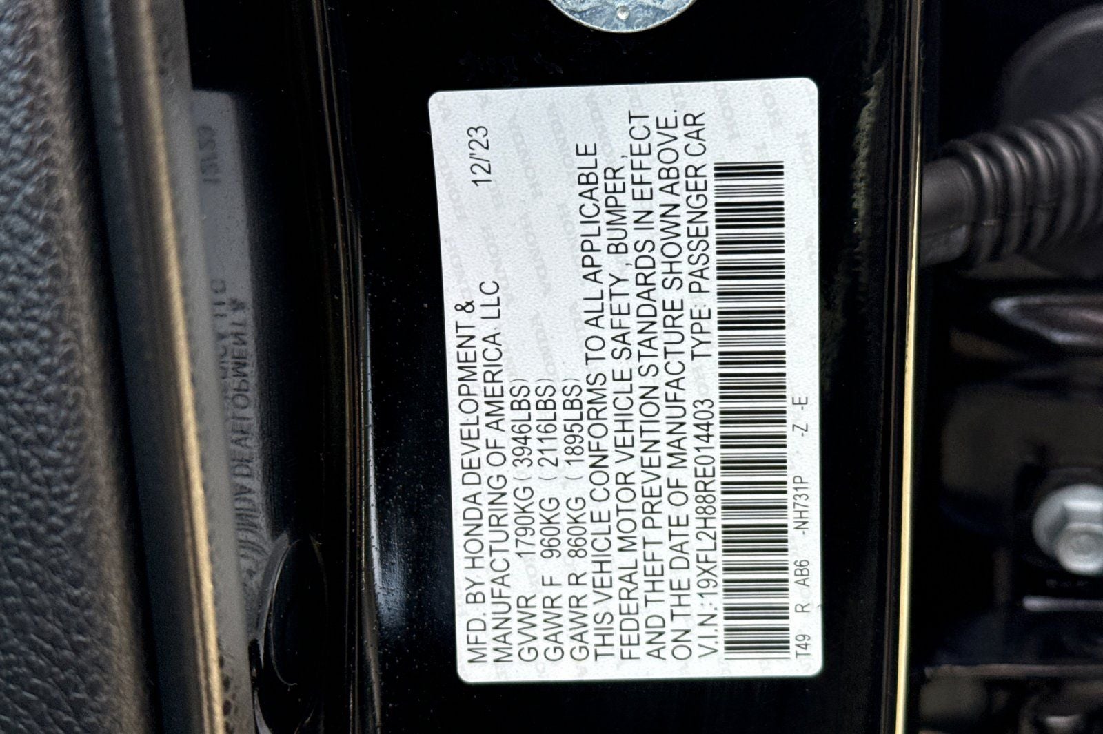 2024 Honda Civic Sport
