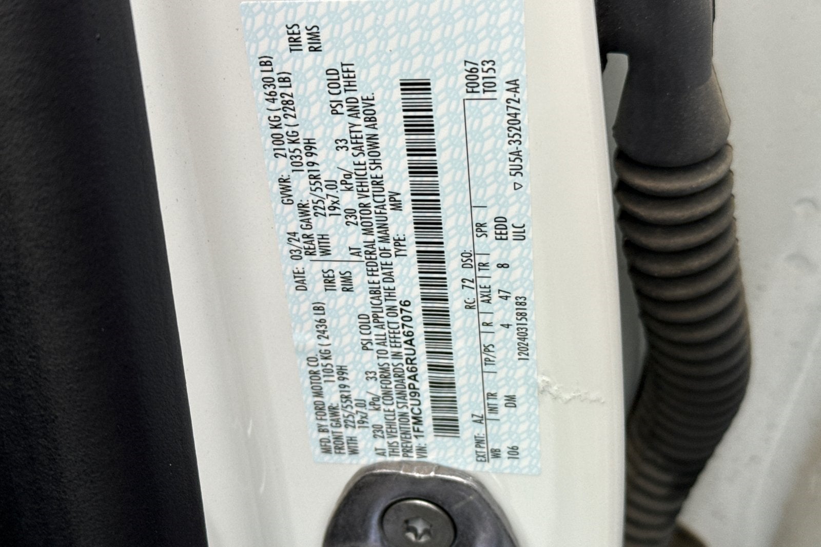 2024 Ford Escape ST-Line Elite