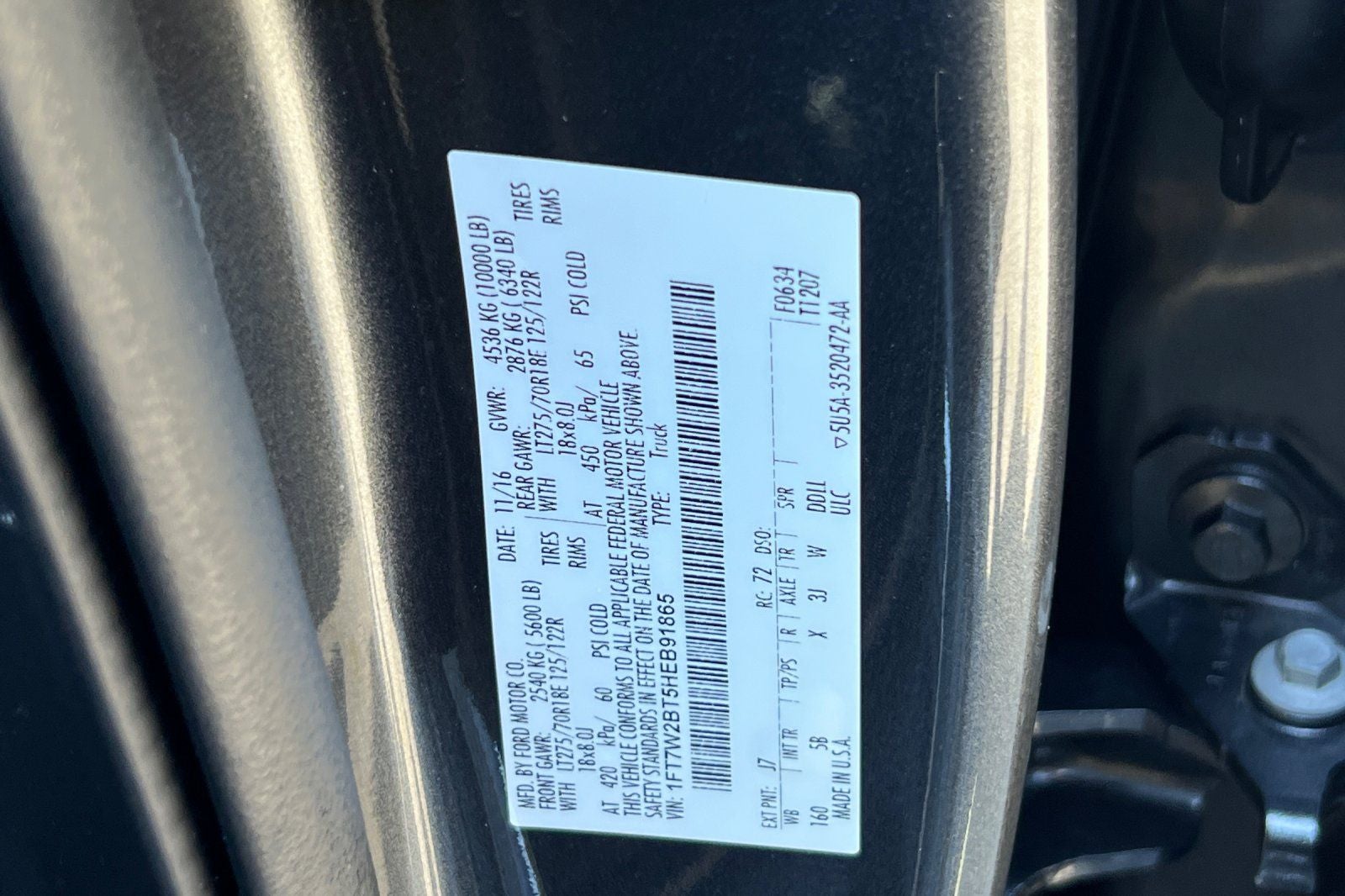 2017 Ford F-250SD Lariat
