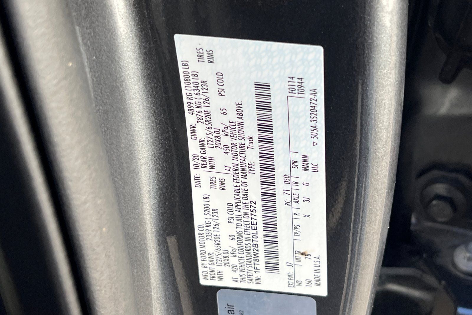 2020 Ford F-250SD Platinum