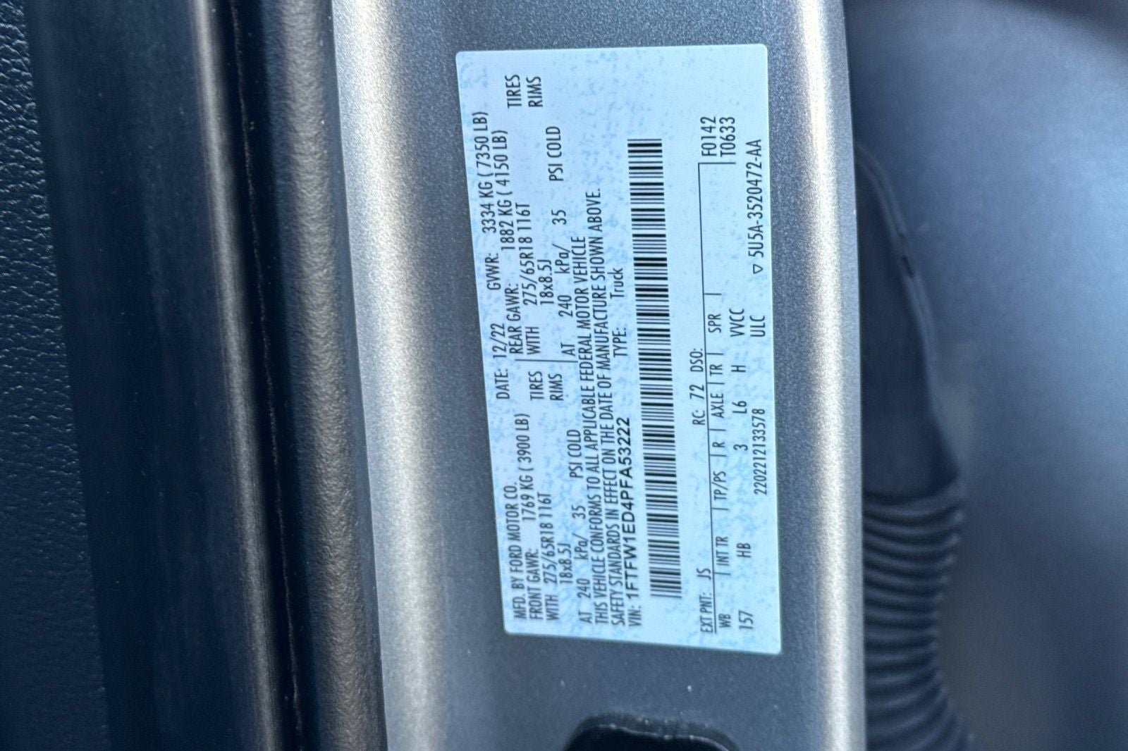 2023 Ford F-150 Lariat