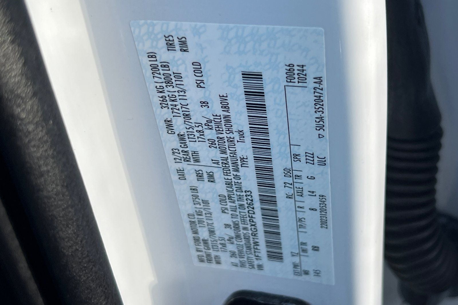 2023 Ford F-150 Raptor