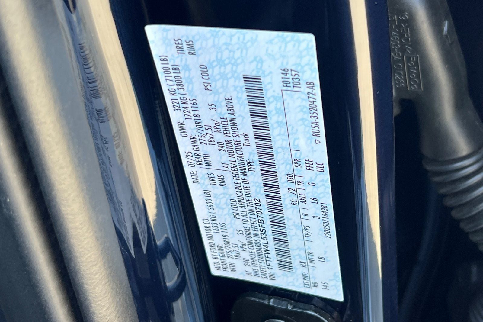 2025 Ford F-150 Tremor