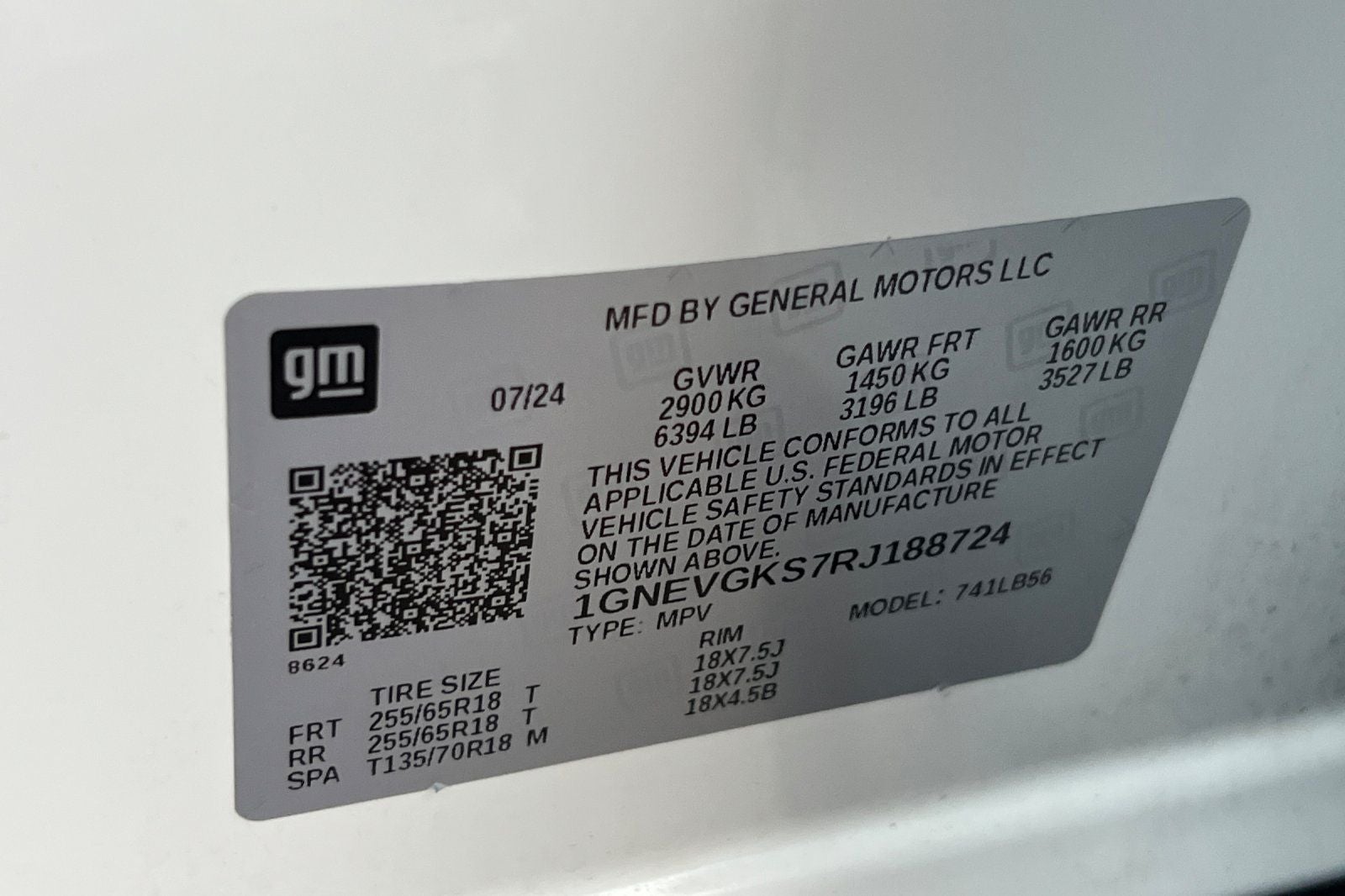 2024 Chevrolet Traverse LT 2LT