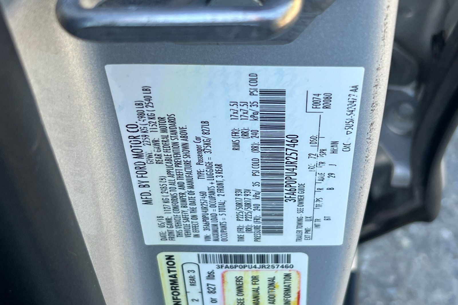 2018 Ford Fusion Energi SE Luxury