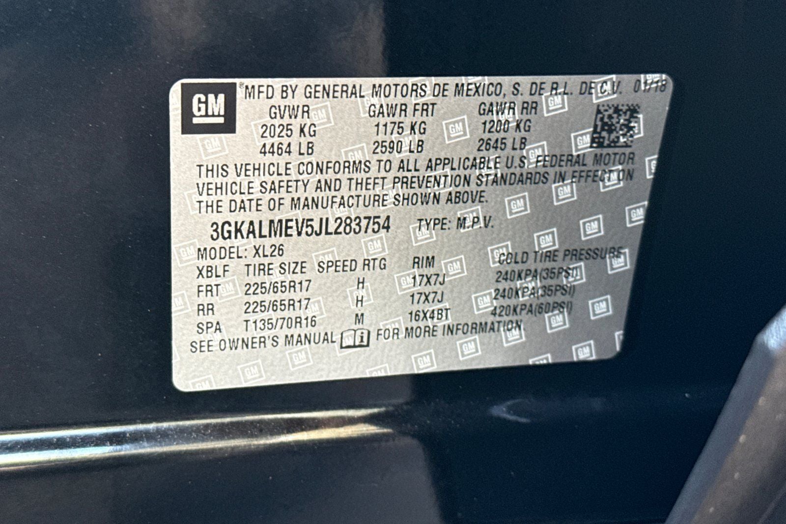 2018 GMC Terrain SLE