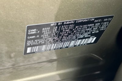 2022 Subaru Ascent Onyx Edition