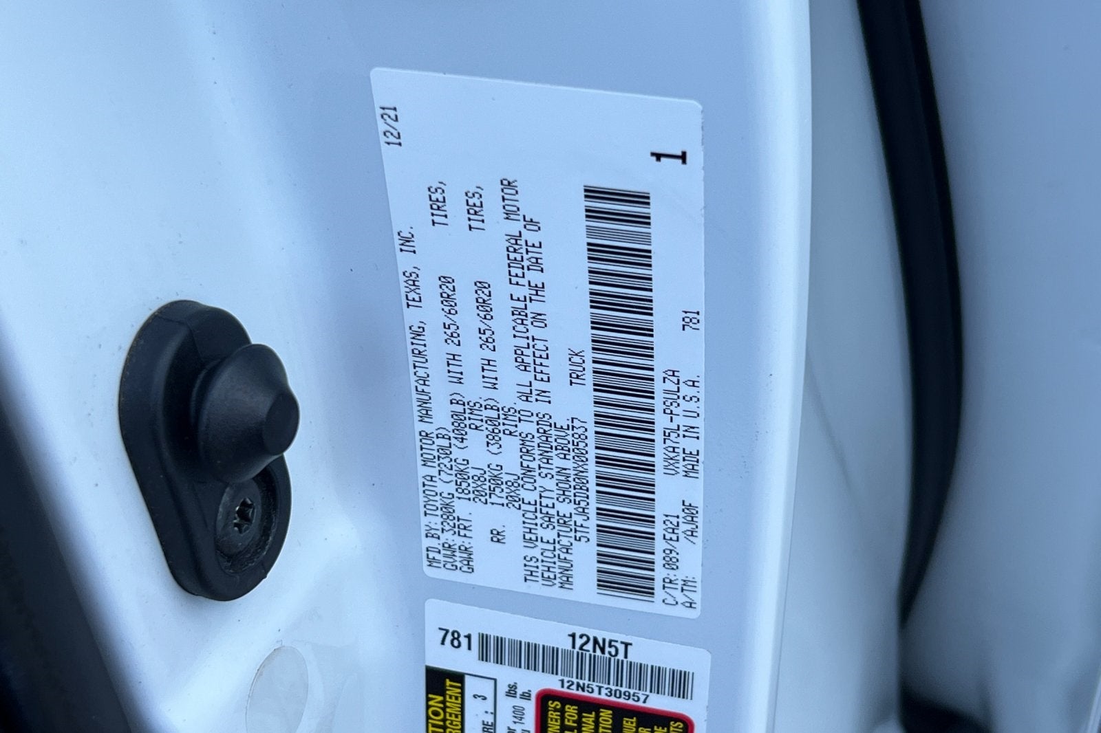 2022 Toyota Tundra Limited