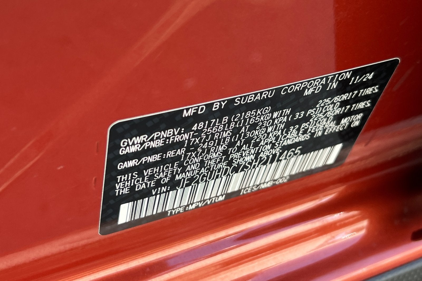 2025 Subaru Crosstrek Premium