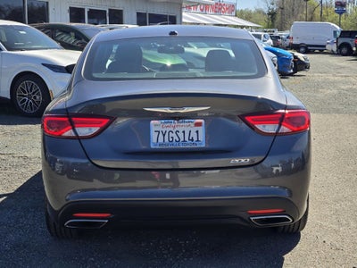 2016 Chrysler 200 S